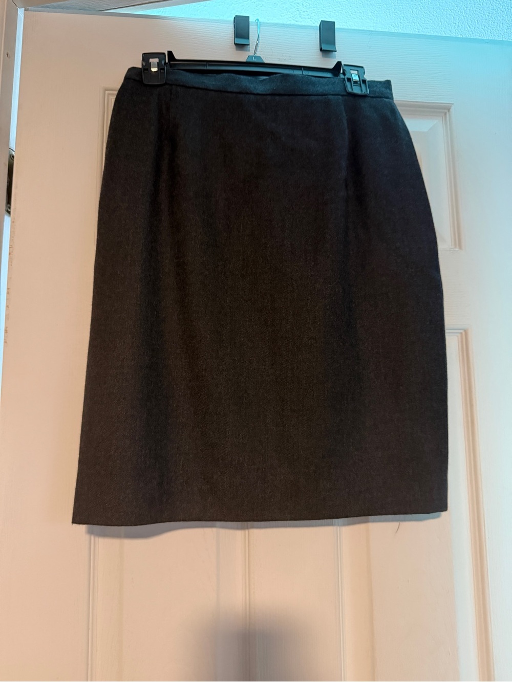 Vintage JH Collectibles Pure Wool Gray Skirt Size 10 NWT